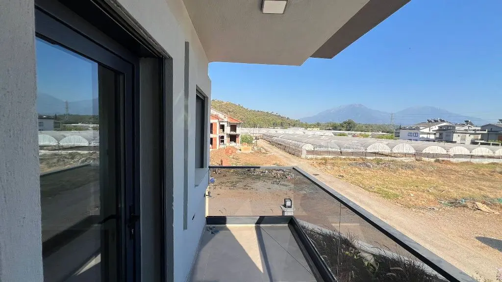 Attached balcony